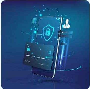 Secure financial app on phone